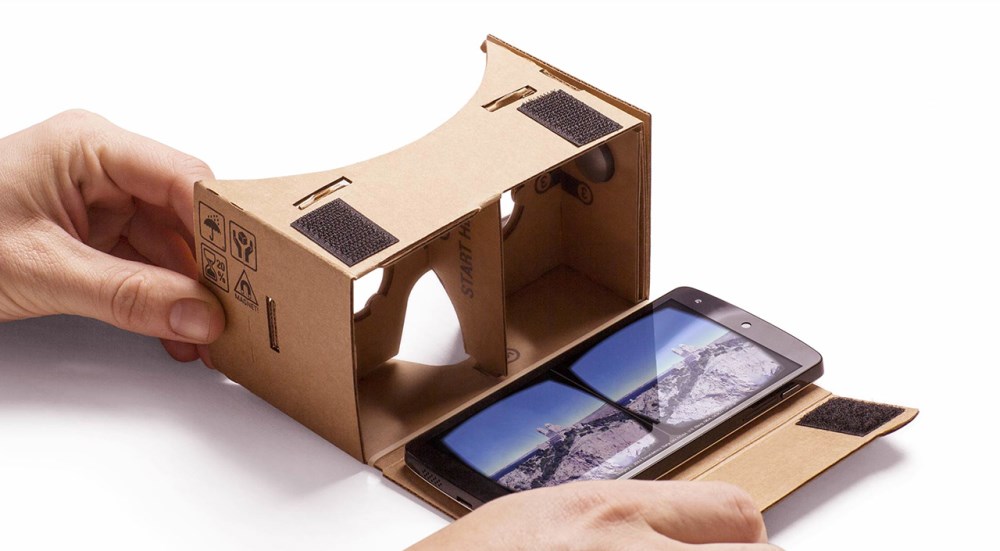 Χαρτόνι, φακοί, οδηγίες από Google, smartphone και…έτοιμοι για VR.