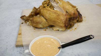 Κοτόπουλου γεμιστό με κους κους – Κουζίνα: Ιστορίες με τον Ανδρέα Λαγό